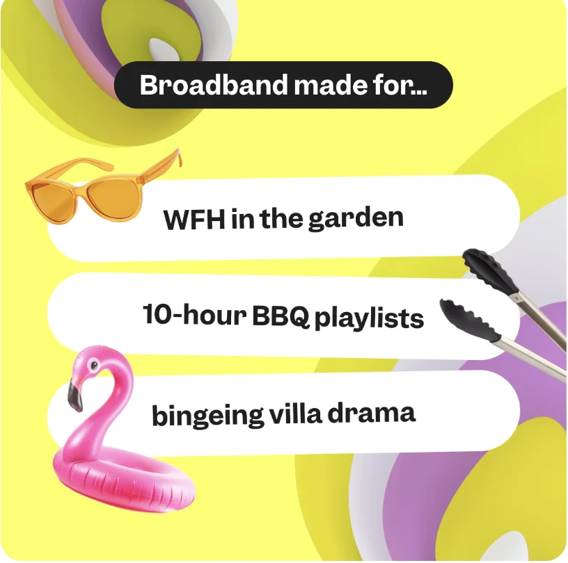 Cuckoo social – ‘Broadband made for…’