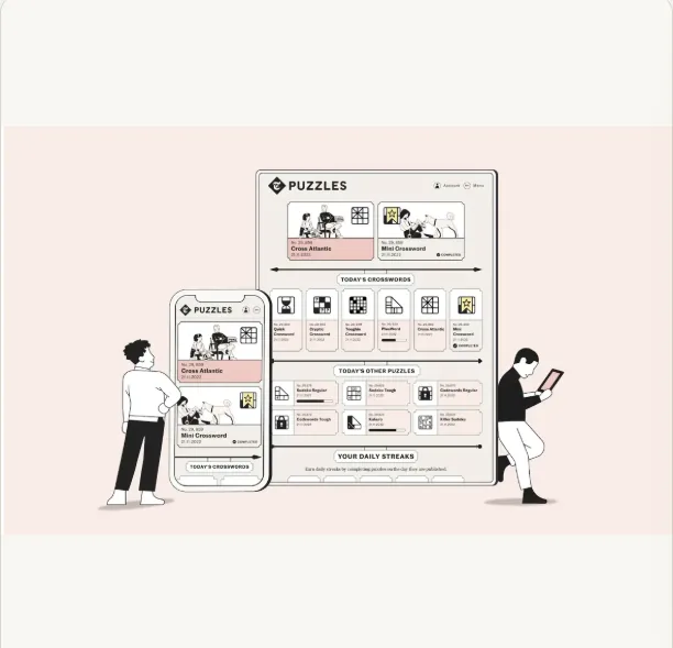 Telegraph Puzzles — cross-device product